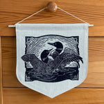 Load image into Gallery viewer, Wall Hanging: &#39;Loons&#39;
