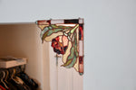 Load image into Gallery viewer, Stained Glass Pattern: Rose Flower Corner pdf
