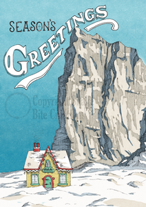 'Seasons Greetings' Cliff Card