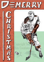 Load image into Gallery viewer, &#39;Merry Christmas&#39; Classic Hockey
