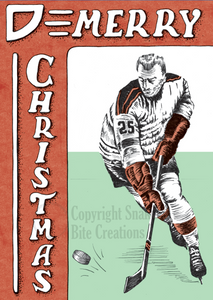 'Merry Christmas' Classic Hockey