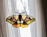 Load image into Gallery viewer, Stained Glass Pattern: Wide Eye Moth pdf
