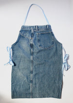 Load image into Gallery viewer, Upcycled Denim Apron

