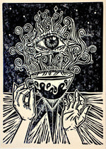 Load image into Gallery viewer, tea reading mystical eye

