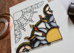 Load image into Gallery viewer, Stained Glass Pattern: Sunny Corner
