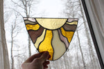 Load image into Gallery viewer, Stained Glass Pattern: Sunrise pdf
