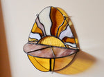 Load image into Gallery viewer, Stained Glass Pattern: Sunrise Shelf PDF
