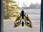 Load image into Gallery viewer, Stained Glass Pattern: Evening Moth pdf
