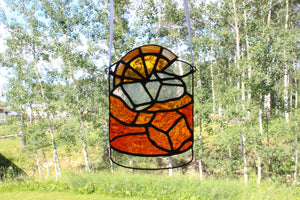 Stained Glass Pattern: Cocktail or Summer Drink