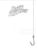 Load image into Gallery viewer, &#39;Happy Birthday&#39; Bass Fish Card
