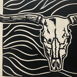 Load image into Gallery viewer, &#39;Cattle Skull&#39; hand print
